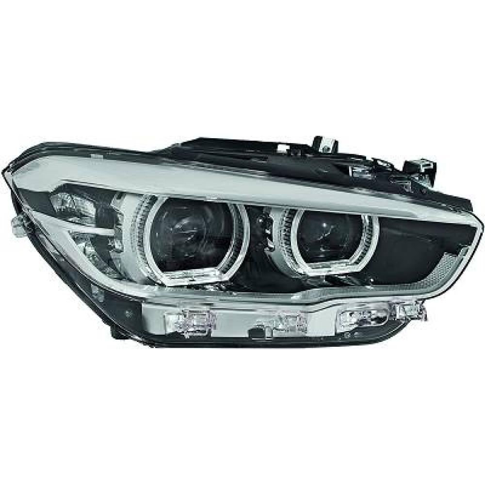 Faro anteriore destro BMW Serie 1 F20 / F21 Diederichs 1281186
