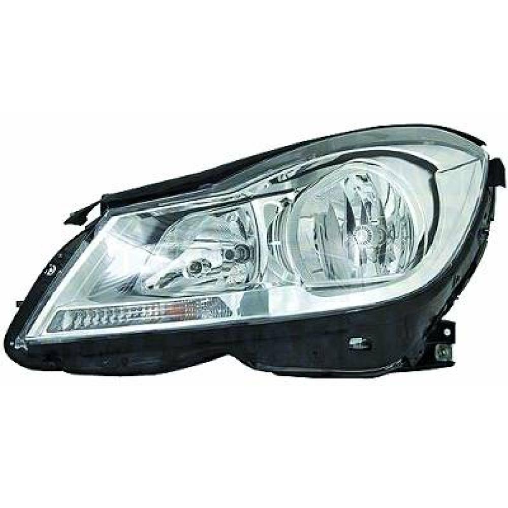 Faro anteriore sinistro Mercedes-Benz Classe C W204 Diederichs 1672181