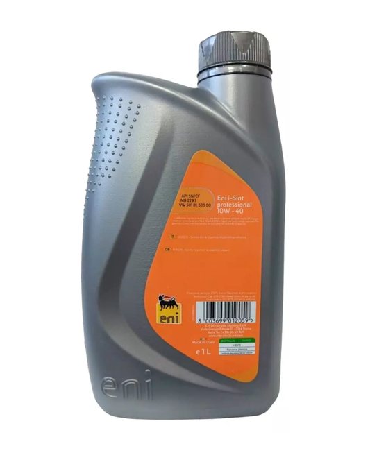 ENI i-Sint Professional 10W-40 Olio Motore Sintetico Benzina Diesel