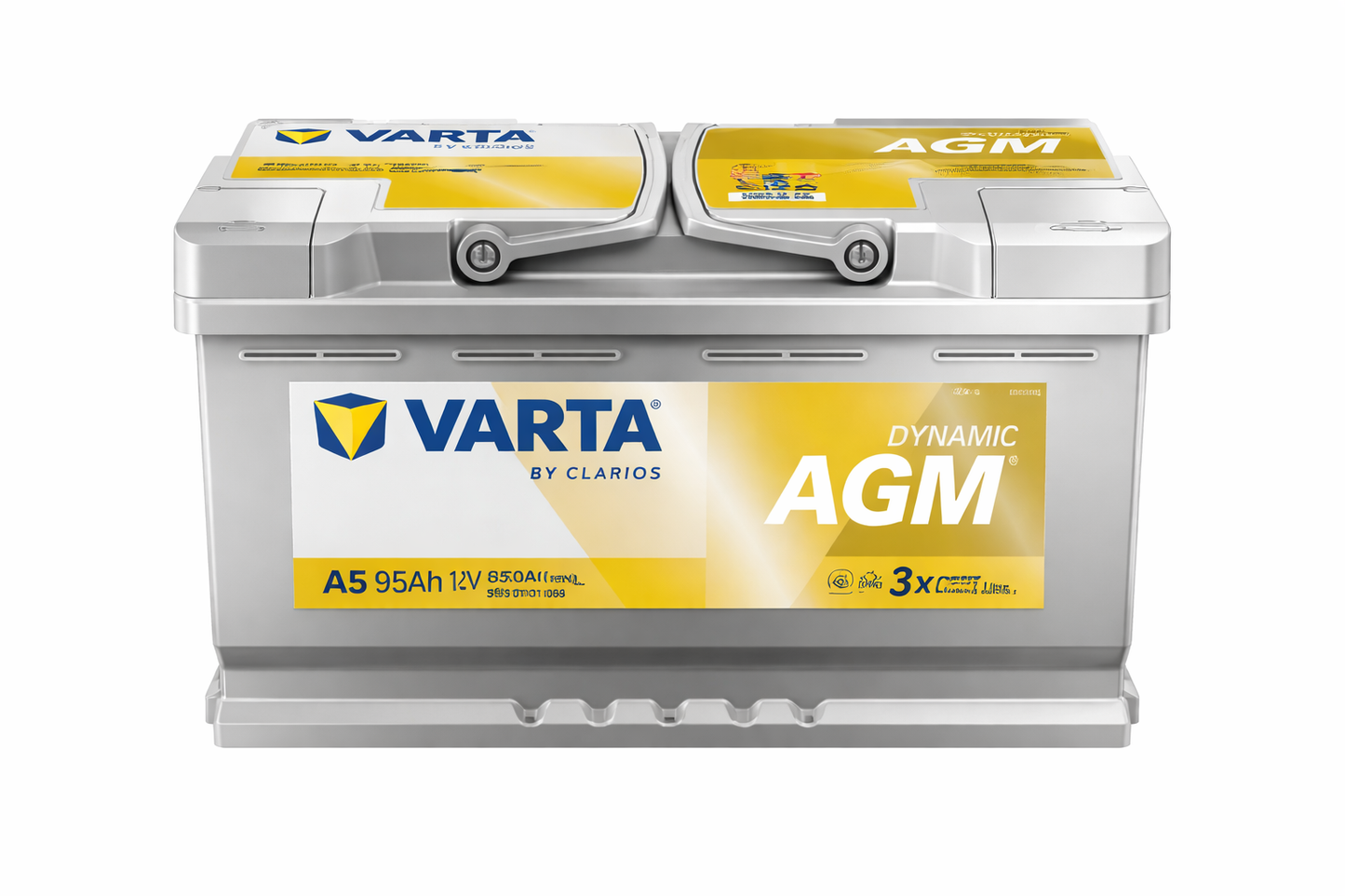Varta Dynamic AGM A5 95Ah 12V 850A EN Batteria Auto Start&Stop