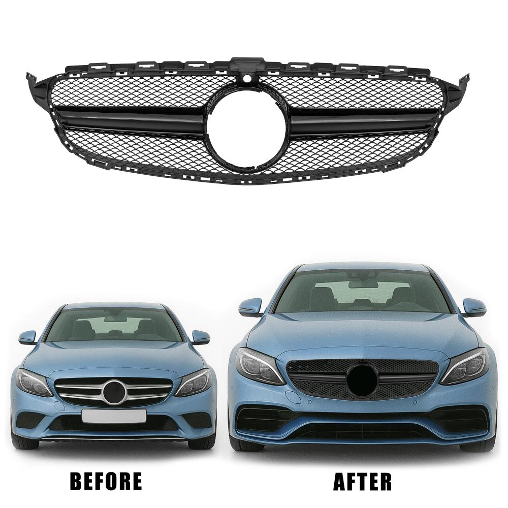Griglia radiatore Mercedes-Benz Classe C W205 Diederichs 1673343