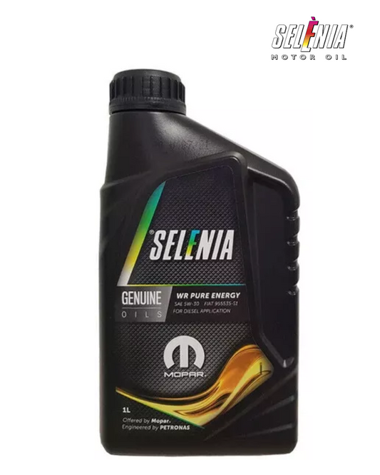 PETRONAS Selenia WR Pure Energy 5W-30 – Olio Motore – ACEA C2 – FIAT / Mopar