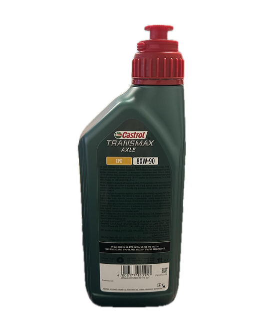 Castrol Transmax Axle EPX 80W-90 Olio Trasmissione Differenziale API GL-5 ZF