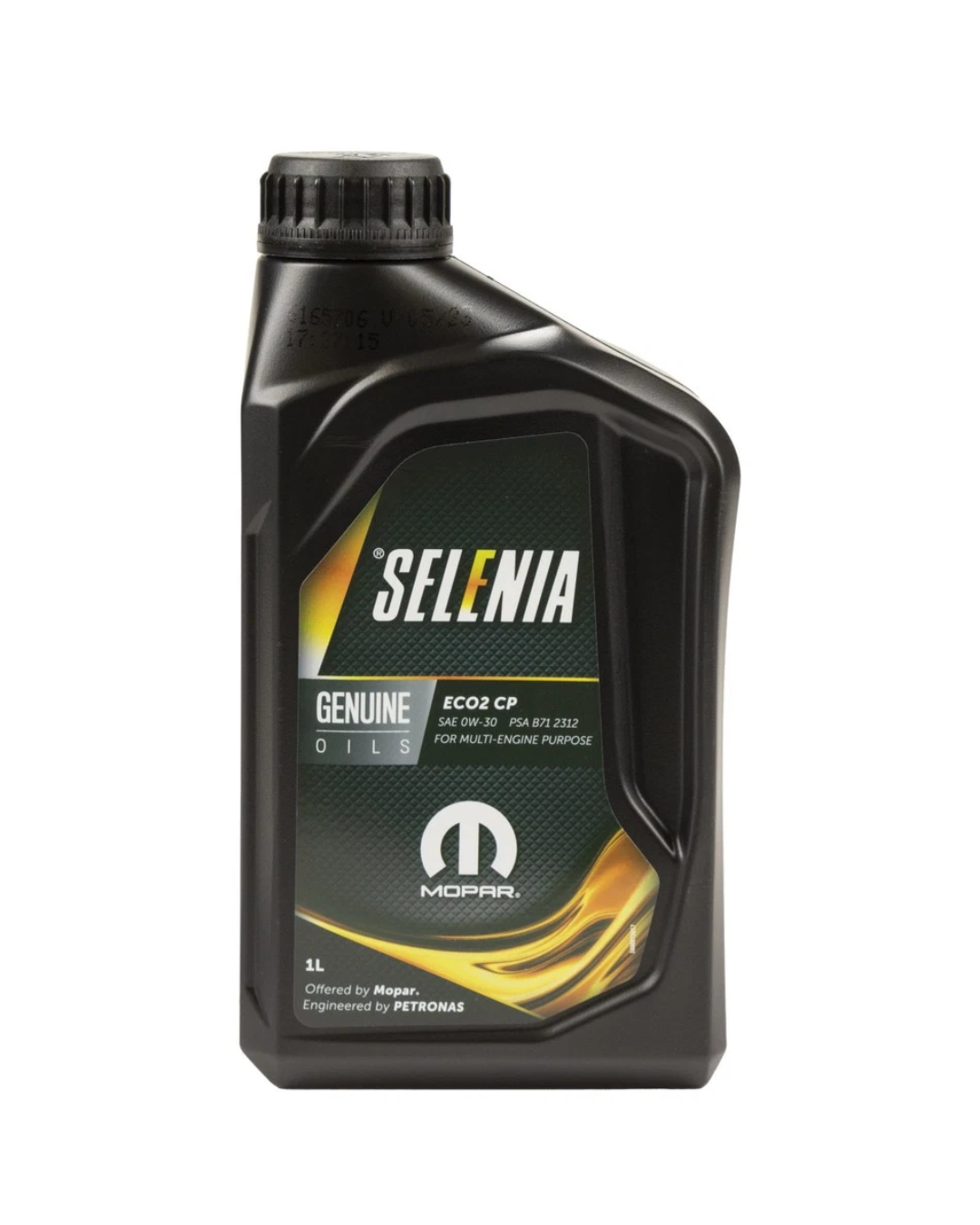 SELENIA ECO2 CP 0W30 1L Olio Motore Originale PSA B71 2312 Mopar
