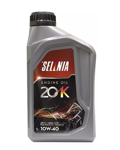Selenia 20K 10W-40 A3/B4 – Olio Motore Semisintetico FCA 955535-G2/D2