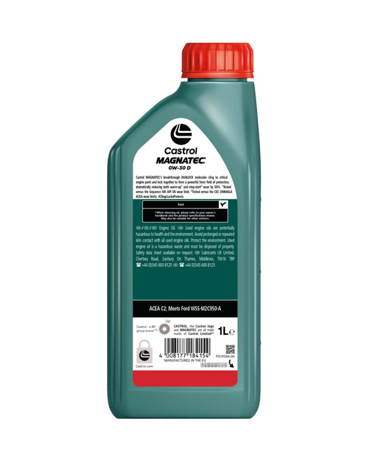 Castrol Ford Magnatec Professional D 0W-30 Olio Motore ACEA C2 WSS-M2C950-A Diesel