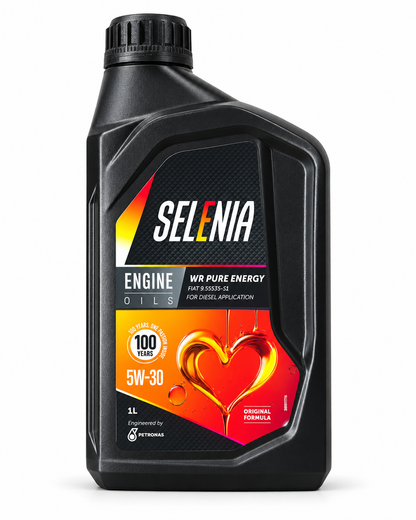 PETRONAS Selenia WR Pure Energy 5W-30 – Olio Motore – ACEA C2 – FIAT / Mopar – Auto Evo Store