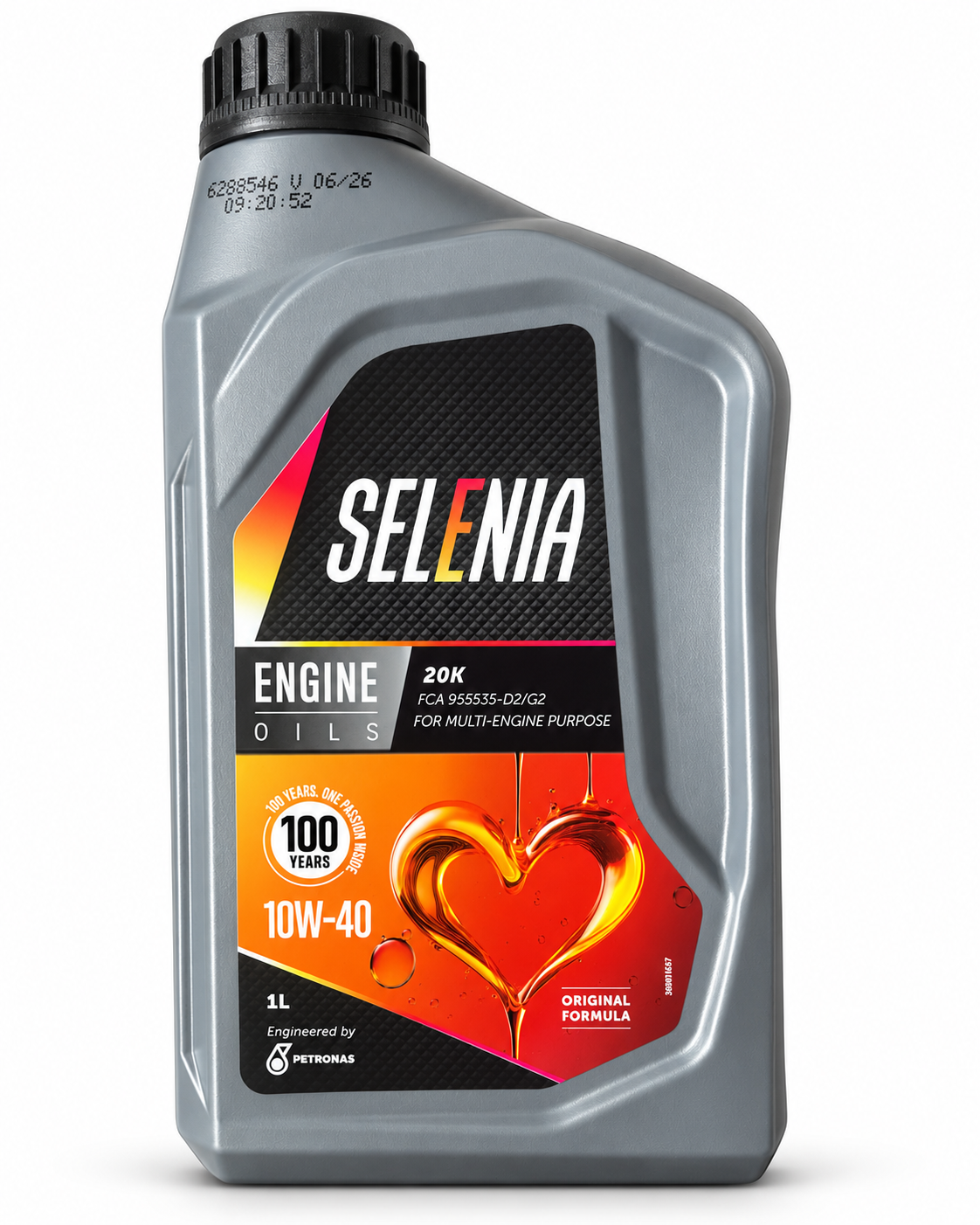 Selenia 20K 10W-40 A3/B4 – Olio Motore Semisintetico FCA 955535-G2/D2 – Auto Evo Store
