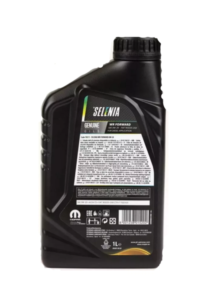Selenia WR Forward 0W-20 – ACEA C5 Fiat 9.55535-DSX