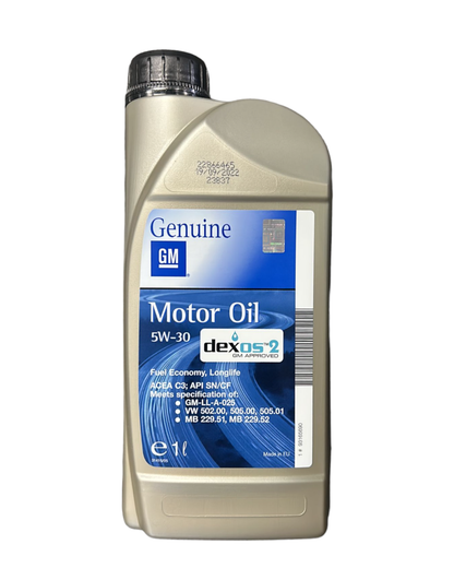 OPEL GM 5W-30 Dexos2 – ACEA C3 – MB 229.51 / 229.52 – Filtro DPF Compatibile – Auto Evo Store