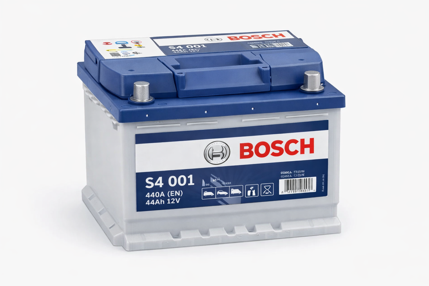 Bosch S4 001 44Ah 12V 440A EN Batteria Auto