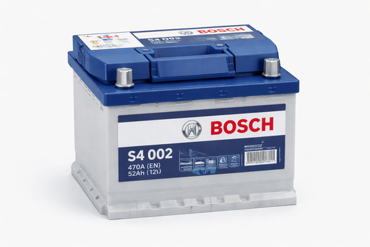 Bosch S4 002 52Ah 12V 470A EN Batteria Auto