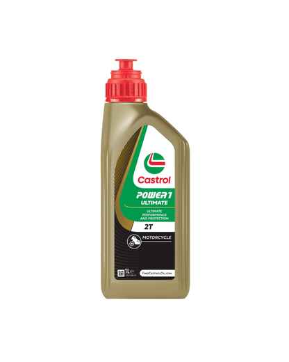 Castrol Power 1 Ultimate 2T Olio Motore Moto 100% Sintetico