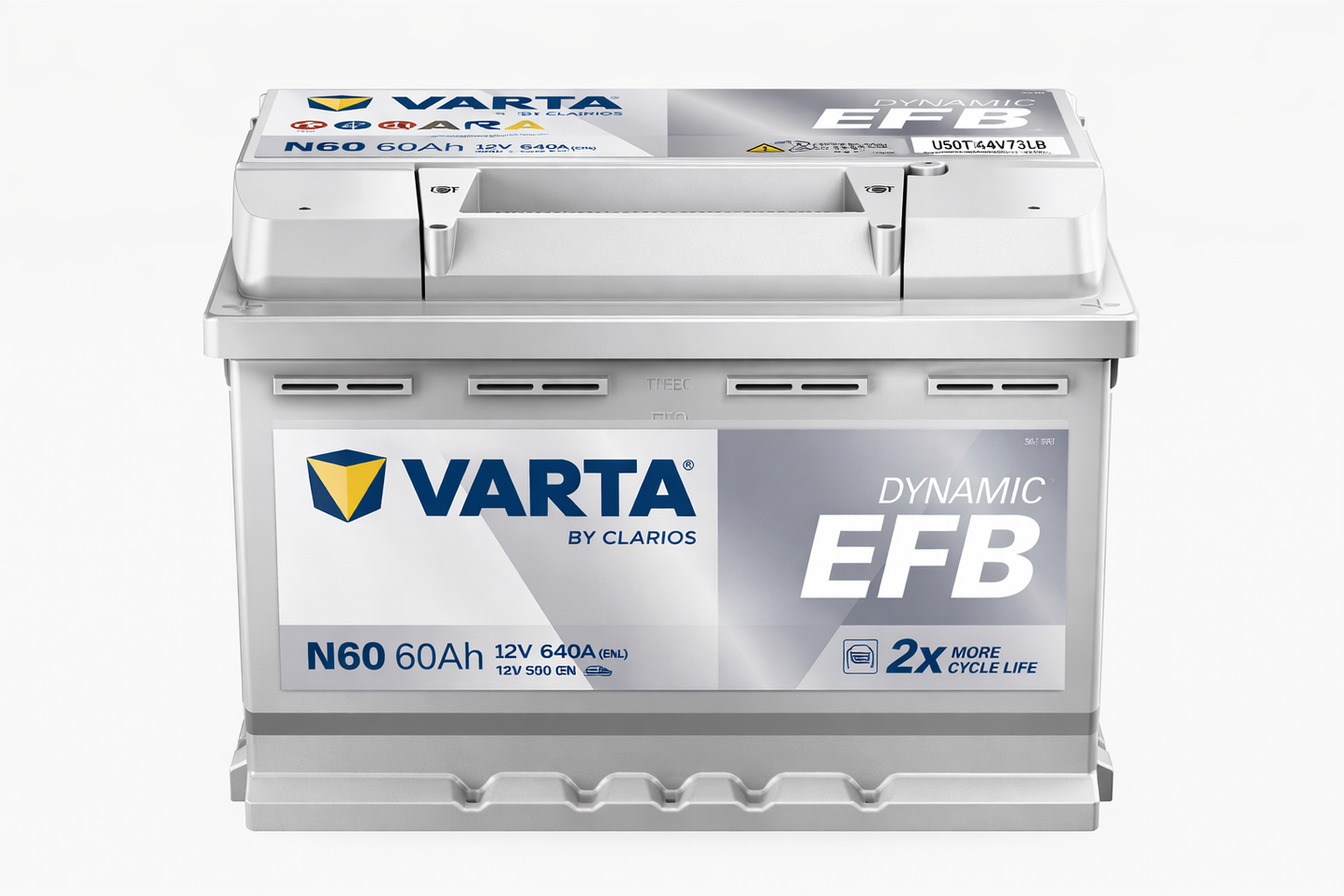 Varta Dynamic EFB N60 60Ah 12V 640A EN Batteria Auto Start&Stop